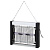 Лампа антимоскитная тм INBLOOM, 27х22см, 5-10м2, BH 2000V, PP, 2Вт, 220В