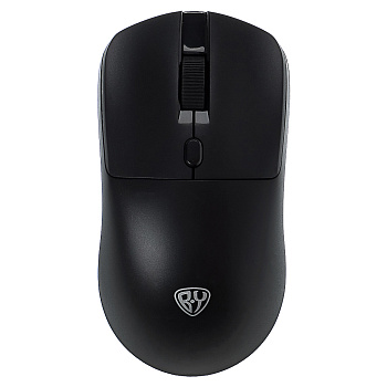 Компьютерная мышь беспроводная BY Office 2.4GHz,4D,тихий клик,800-1600DPI,SoftTouch,2xAАA,черный