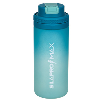 SILAPRO Max Бутылка для воды, 20х7.5см, 620мл, голубой, PC, PP