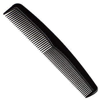 Расческа-гребень тм ЮНИLOOK, мужская, пластик, 14,2см, черный