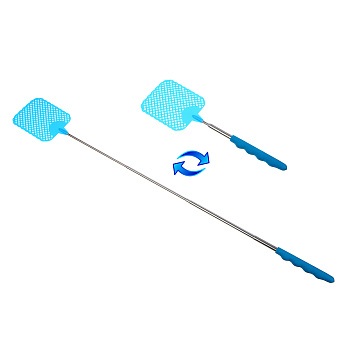 Мухобойка телескопическая тм INBLOOM, 26-74см, пластик, металл