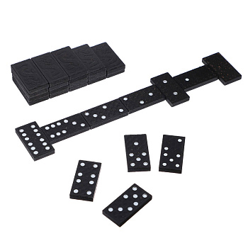 Домино настольная игра "Время игры", костяшка 3,7х1,9 см, 5377406