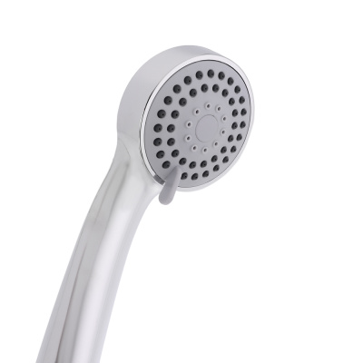 RAIN Смеситель для ванны, прямой излив 18см, душ. набор, картридж 25мм, латунь, хром