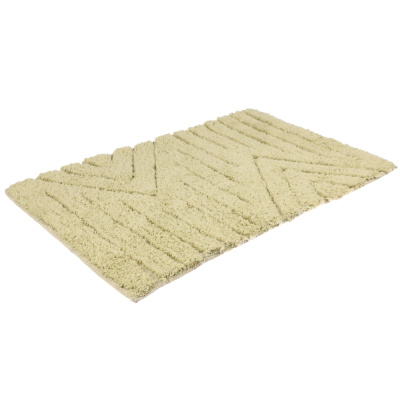 VETTA Коврик для ванной 40x60 см, хлопок, фисташковый, 5600, (Индия)