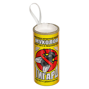 Лента липкая Тигард от мух и пищевой моли