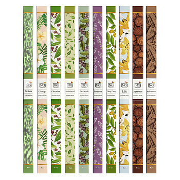 NEW GALAXY Аромапалочки 8 шт., Ветив,Иланг,Лилия,Пачул,Сандал,Чампа,Чандан,П.санто,Агар,Лаванда