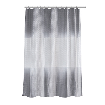 Шторка для ванной тм VETTA Кристалл Твин, ПЕВА 3D 90гр., 180x180 см, серый
