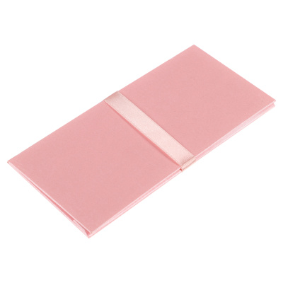 Конверт подарочный ДЛЯ ДЕНЕГ, с бантом, 172х83, розовый