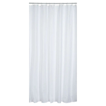 Штора для ванной 180Х200см EMY, белый, SWC-95-61-WHT
