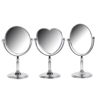 ЮНИLOOK Зеркало настольное, пластик, стекло, 16-17,5x26-28,5см, 3 дизайна