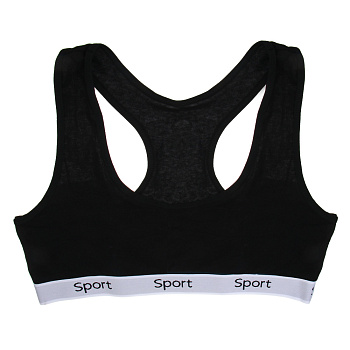 GALANTE Майка-топ с широкими лямками, р.48, 95% хлопок, 5% спандекс, черный, НБ25-21