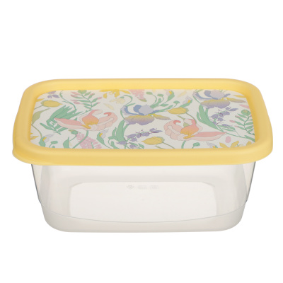 Ботаника Контейнер для продуктов прямоугольный 0,85л, пластик, 3 цвета