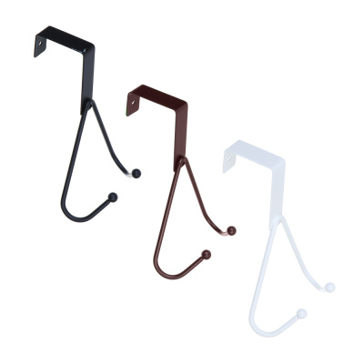 Вешалка надверная тм VETTA, 2 крючка, металл, 12х15х5см, 3 цвета