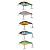 Воблер "Фэри Крэнк" тм AZOR FISHING, F, 8,8гр, 80мм, 0,0-1,5м, 5 цветов