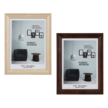 Фоторамка, 13x18 см, пластик, 2 цвета