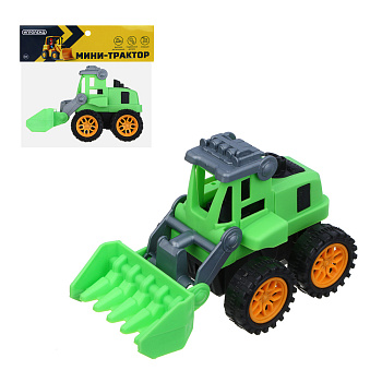 ИГРОЛЕНД Мини-трактор, PP, 19х7х21,5см, 3 дизайна