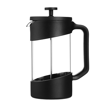 SATOSHI Лансон черный Френч-пресс 1,0л, жаропрочное стекло