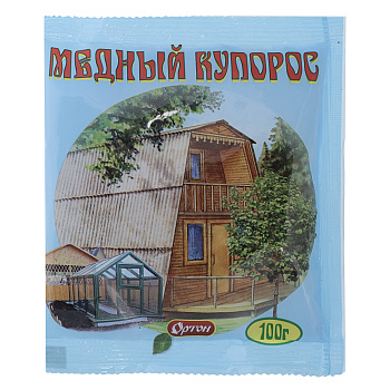 Медный купорос тм Ортон, 100г