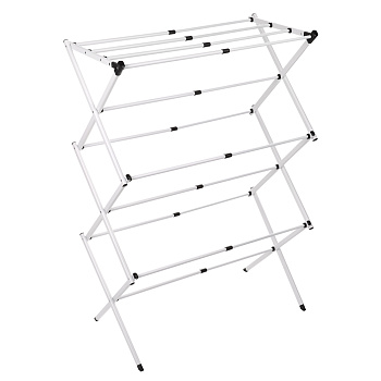 VETTA Сушилка для белья напольная, раскладывающаяся, 43-75x37x105 см, окраш.сталь