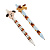 Ручка автоматическая гелевая синяя 0,7мм, с фигуркой "Ми Стайл", 2 дизайна, шоу-бокс
