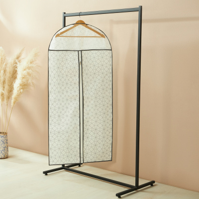 VETTA Чехол для одежды, с прозрачным окном, 60х130см, Валери, молния, полипропилен