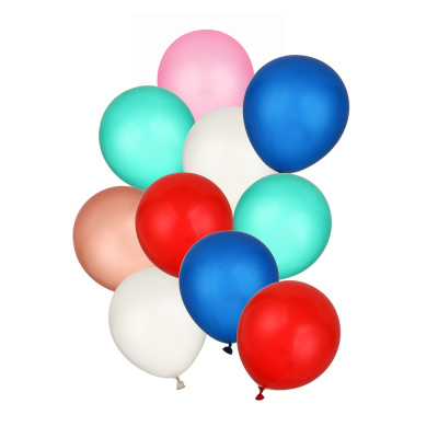 Набор воздушных шаров тм Fntastic 10шт, перламутр, 12"