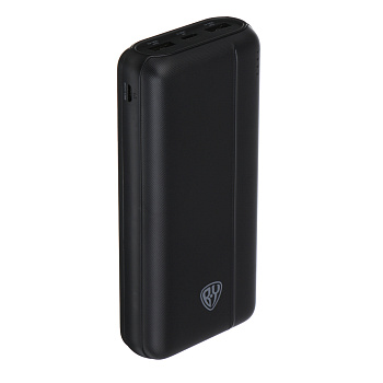Аккумулятор мобильный BY Multivolt 20000мАч, 2xUSB-A, 1xUSB-C, 1xMicro-USB, 10W, пластик, чёрный