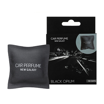 NEW GALAXY Ароматизатор саше в автомобиль, 13гр. Black Opium