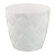 Горшок для цветов с поддоном "Мираж" 3,7л, d19,5см, цв.белый