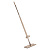 VETTA Швабра 360° с вертикальным отжимом и доп.насадкой 35 см, 120 см нерж.сталь пластик