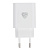 Сетевое зарядное устройство BY Double 10Вт, 2xUSB, 2А, 5В,110-240В, 50-60Гц, пластик белый