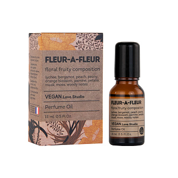 Парфюмерное масло Vegan.Love.Studio, Fleur-a-Fleur, 15 мл