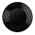 MILLIMI Бароло Тарелка обеденная 24см черная опаловое стекло