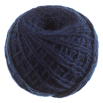 Пряжа в клубках акрил 100м/40-42 гр, цвет темно-синий