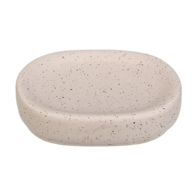 Мыльница тм VETTA Бургунди, доломит, 12x8,8x2,9см, цвет бежевый