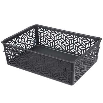 Корзинка универсальная 2,0л, 23х16х7см, серый