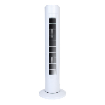Вентилятор колонный тм LEBEN 40Вт, 3 скорости, поворотный, 220в, белый