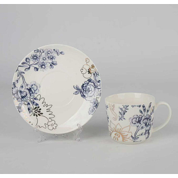 Набор чайный 2 пр., 230мл, MILLIMI, Сара, фарфор