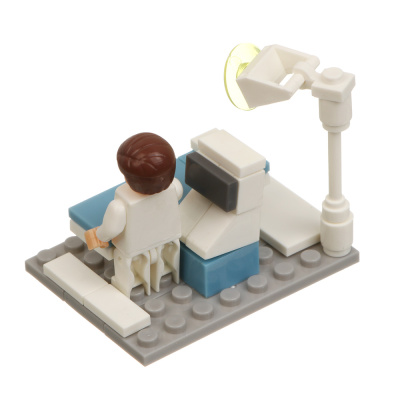 Конструктор "Городская больница" 6 в 1, в банке, ABS, тм ИГРОЛЕНД