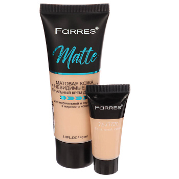 Тональный крем "Matte" SPF 15  тм Farres 40 мл