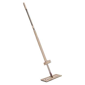 Швабра с отжимом и сменной насадкой тм VETTA, доп.насадка, ручка 120см нерж.сталь