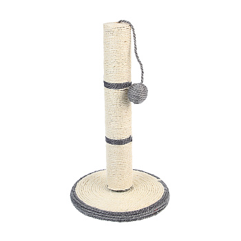 VETTA Когтеточка для домашних животных, бамбук, сизаль, 24,5х40 см, мячик