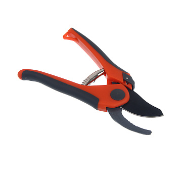 Секатор плоскостной тм INBLOOM 20,5см, углеродистая сталь 50, пластик, двухкомпонентные ручки