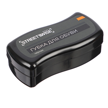 STREETWISE Губка для обуви волна черная