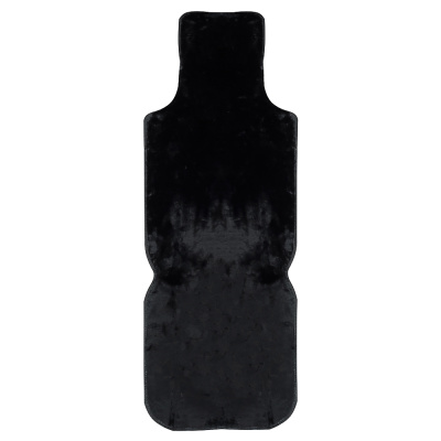 Ермак Накидка меховая, полиэстер, 142х53 см, черный