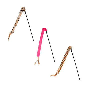 VETTA Игрушка дразнилка для домашних животных, пластмасса, ПЭ, 38,5 см