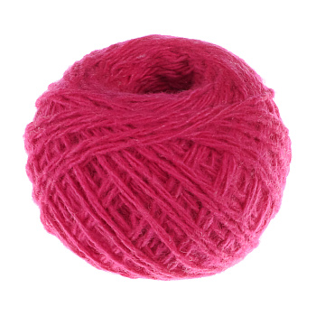 Пряжа в клубках акрил 100м/40-42 гр, цвет малина