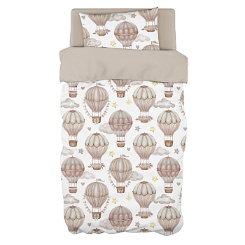 PROVANCE Сновиль Комплект постельного белья 1,5 (3 предмета), бязь, 100% хлопок, 2 дизайна