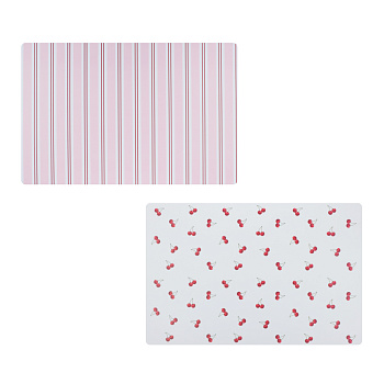 Салфетка сервировочная Черри, 42x28см, полипропилен, 2 дизайна