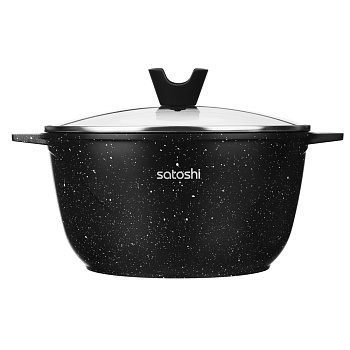 SATOSHI Монфор Казан 26х14,0см, 5,8л, литой алюминий, индукция